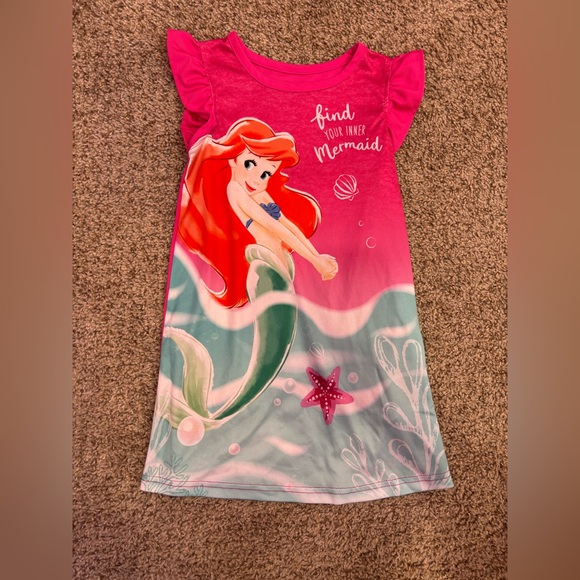 Toddler Girls Ariel Nightgown - Picture 1 of 1
